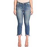 YMI Womens YMI Jeans Women's High Rise Cropped Kick Flare