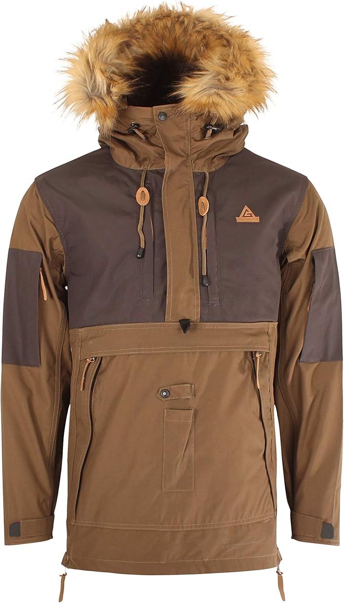 Garphyttan Original Anorak Men's Waterproof Removable Fake Fur