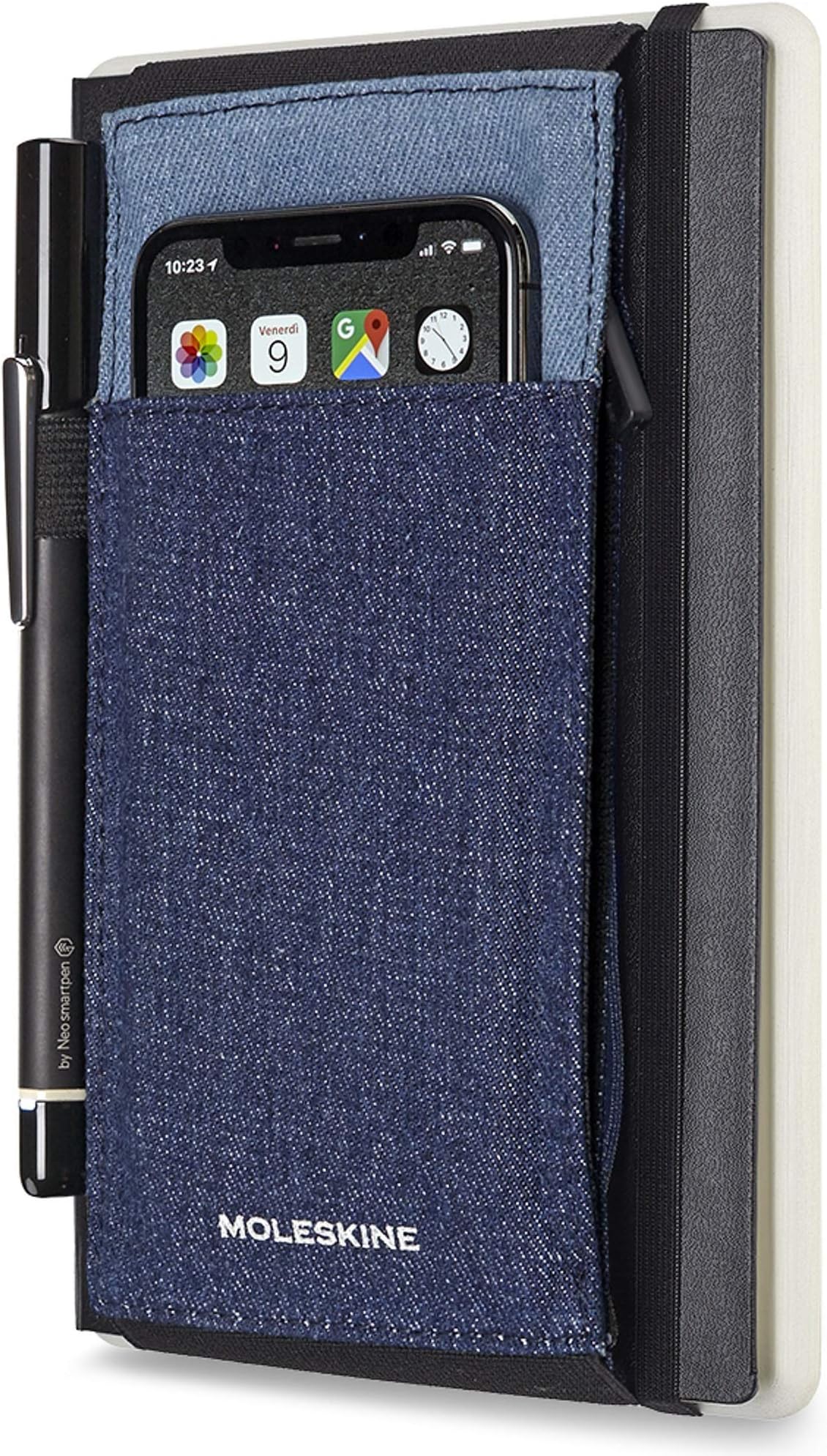 Moleskine ET86TLB3DN Large Tool Denim Belt