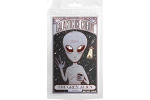 ROCKY MOUNTAIN FREEZE DRY Freeze Dried Ice Cream Gourmet Artisan Crafted Space Food - Vanilla Chocolate Strawberry Cookie Dough Cookies and Cream Salted Caramel - Galactic Ice Cream (Grey Alien Vanilla)