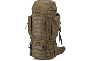 Mardingtop 60L Military Internal Frame Backpack for Hiking,Camping,Hunting,Rucksack Backpack with Rain Cover