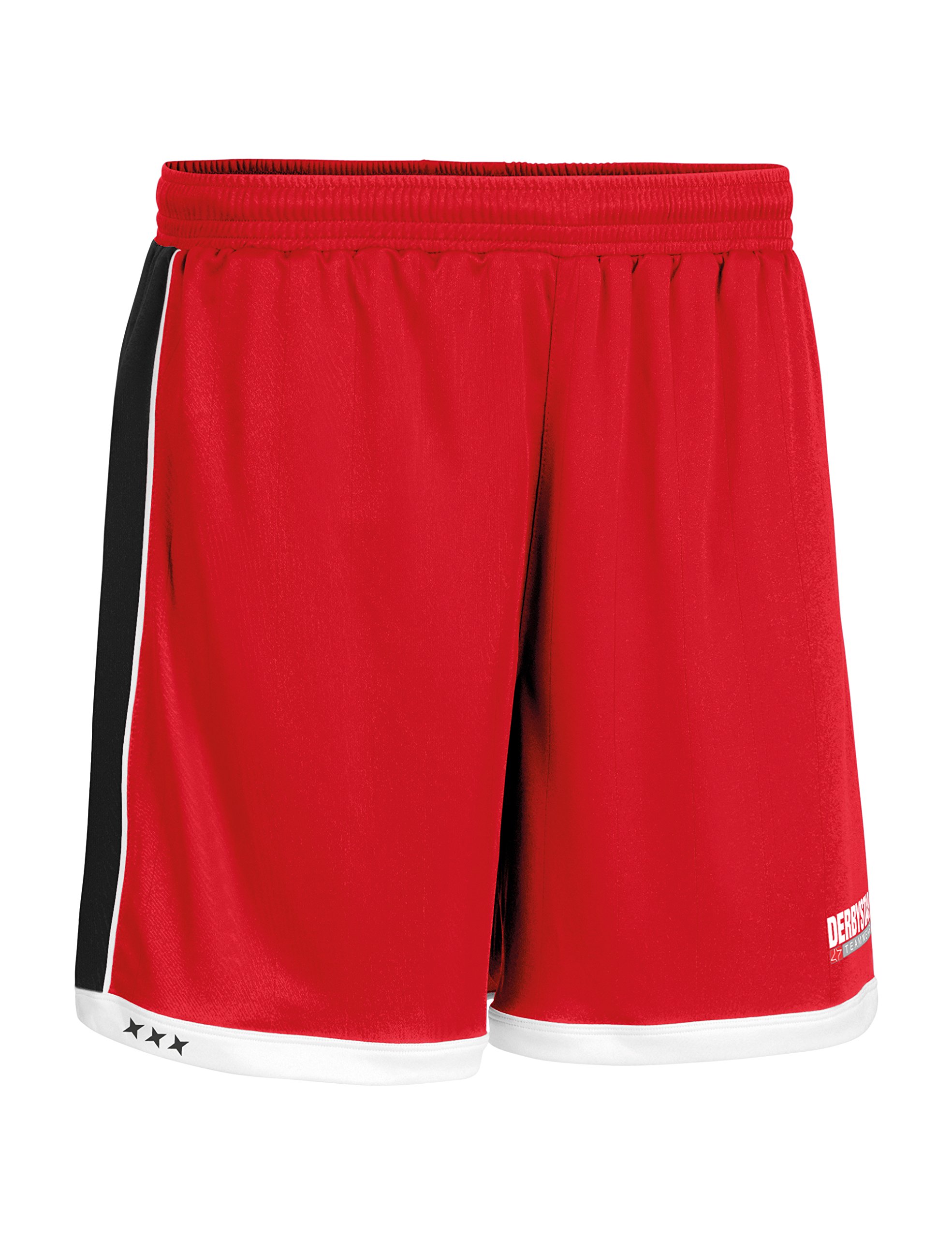 Derbystar Men Brilliant Pants - Red/Black, Small