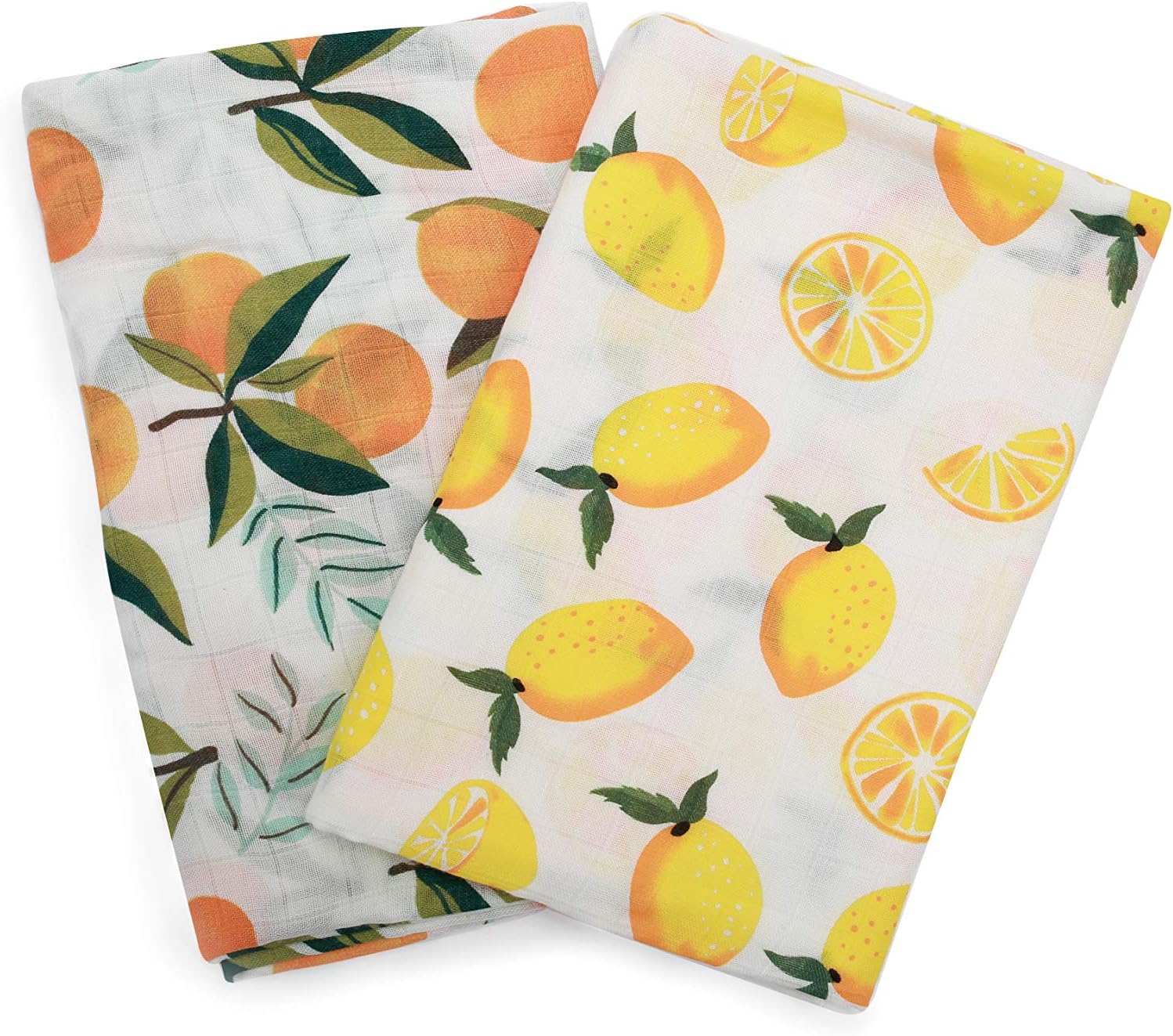orange muslin blanket