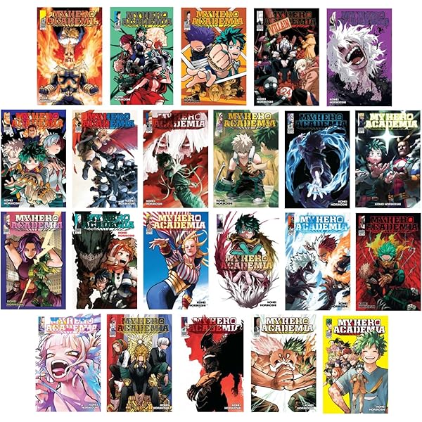 My Hero Academia Manga Box Set, Vol. 21-42 (22 Books) by Kohei