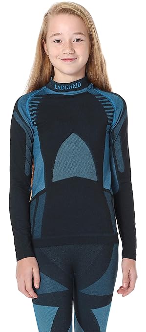 Ladeheid Damen und Kinder Funktionsunterwäsche Langarm Shirt Thermoaktiv
