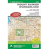Mount Rainier Wonderland Climbing, WA No. 269SX (Green Trails Maps)