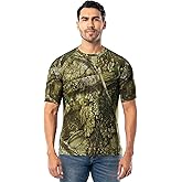 Realtree Mens Flex Short Sleeve Raglan Tee