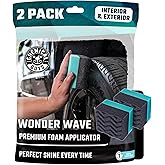 Chemical Guys Wonder Wave Durafoam Tire Shine Applicator Pads - Foam Pads for Applying Tire Dressings, Protectants, Wax, Poli