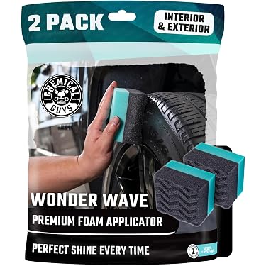 CarCarez Magic Eraser Cleaning Pads – 10-Pack, 3-Layer Applicator For Auto Detailing