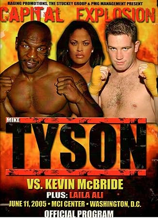 Amazon Com Mike Tyson Vs Kevin Mcbride On Site Boxing Program Washington D C Tyson S Last Fight Everything Else