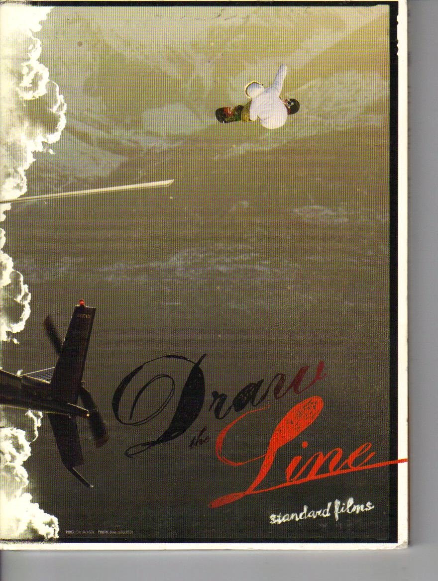 Draw the Line Snowboard Film DVD John Draw the Line Snowboard Film DVD John