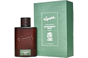 Dr. Squatch Men's Cologne Rainforest Mist - Natural Cologne Made With Sustainably-Sourced Ingredients - Manly Fragrance of Eucalyptus, Bergamot, and Cedarwood - Inspired by Rainforest Rapids Bar Soap