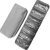 XYZsundy Money Wallet, Travel Organizer for Cash with 6 Zippered Pocket for Bill Organizer, Envelope Wallet Bag Small Travel Holder Budgeting, Receipt, Coupons and Tips storage many different Cash