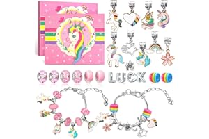 GODAYS Advent Calendar 2025 Kids Christmas Gifts 24 Days Countdown Calendar Blind Box Pink Unicorn Theme DIY Creative Charm P