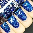 I Got A Crush On Blue Glitter Nail Polish- 0.5 oz Full Sized Bottle
