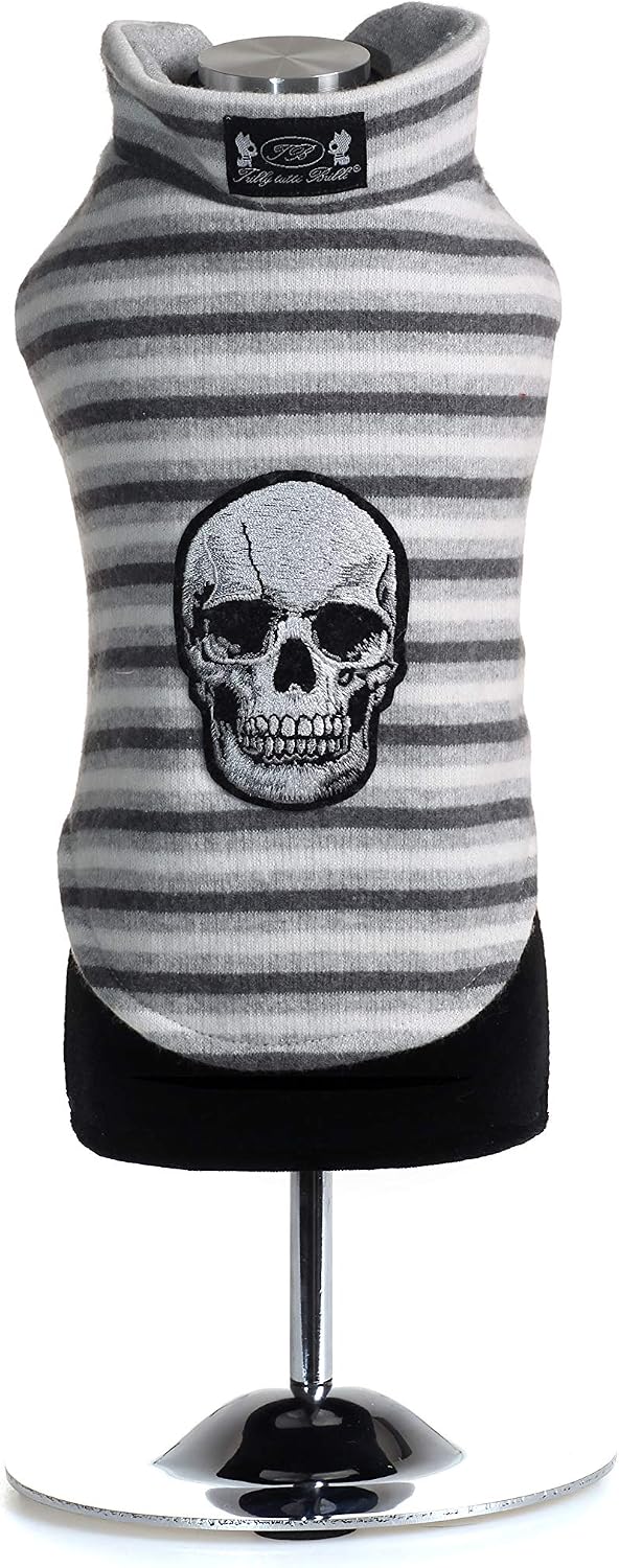 Trilly Tutti Brilli OstiliogriXS Ostilio Sweatshirt with Thermal Application, XS, Grey