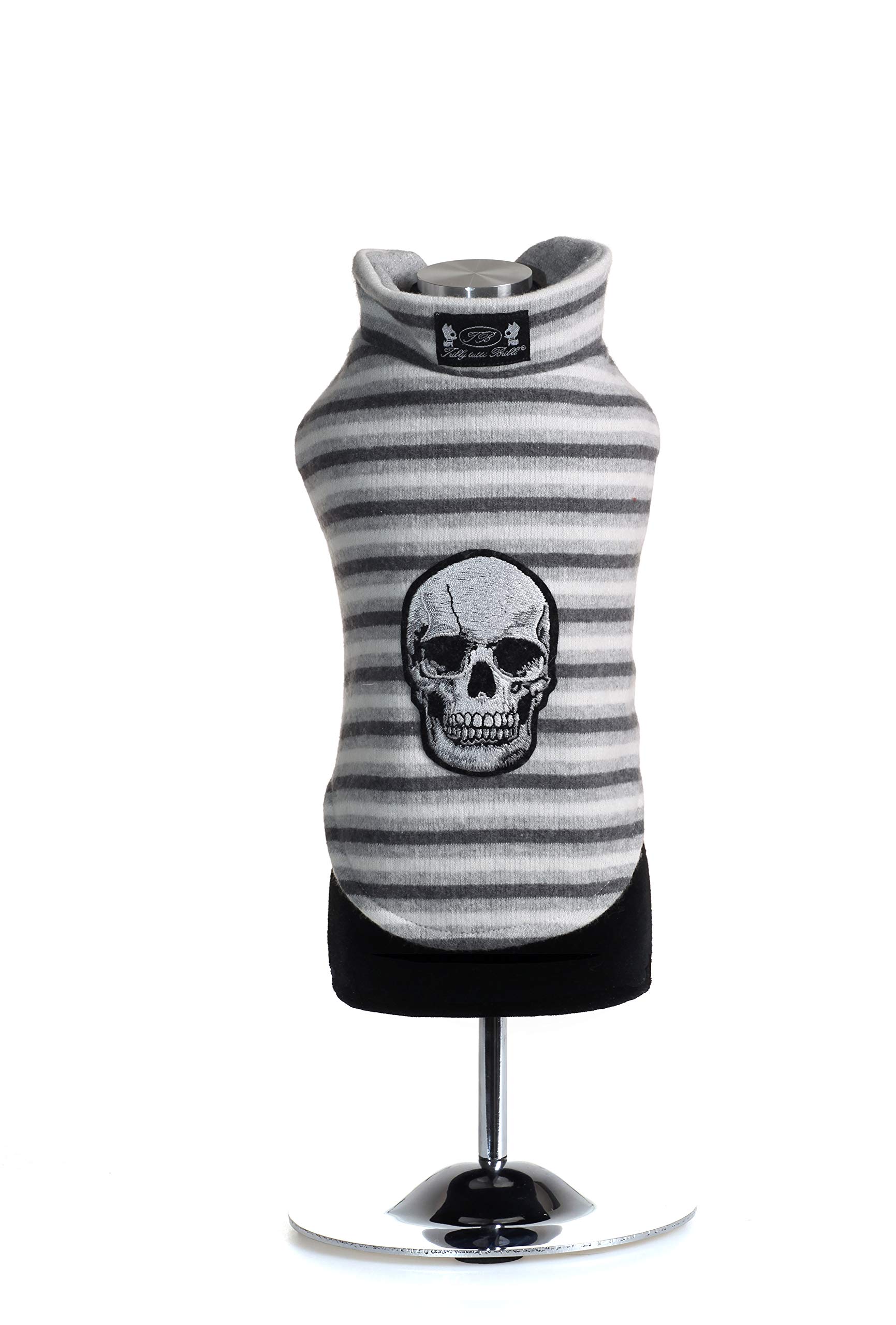 Trilly Tutti Brilli OstiliogriXS Ostilio Sweatshirt with Thermal Application, XS, Grey