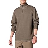 Amazon Essentials Men's Quarter-Zip French Rib Sweater, Casual Wear