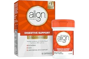 Align Probiotic Digestive Support, IBS Symptom Relief: Gas, Abdominal Discomfort, Bloating, Helps Healthy Intestinal Flora fo