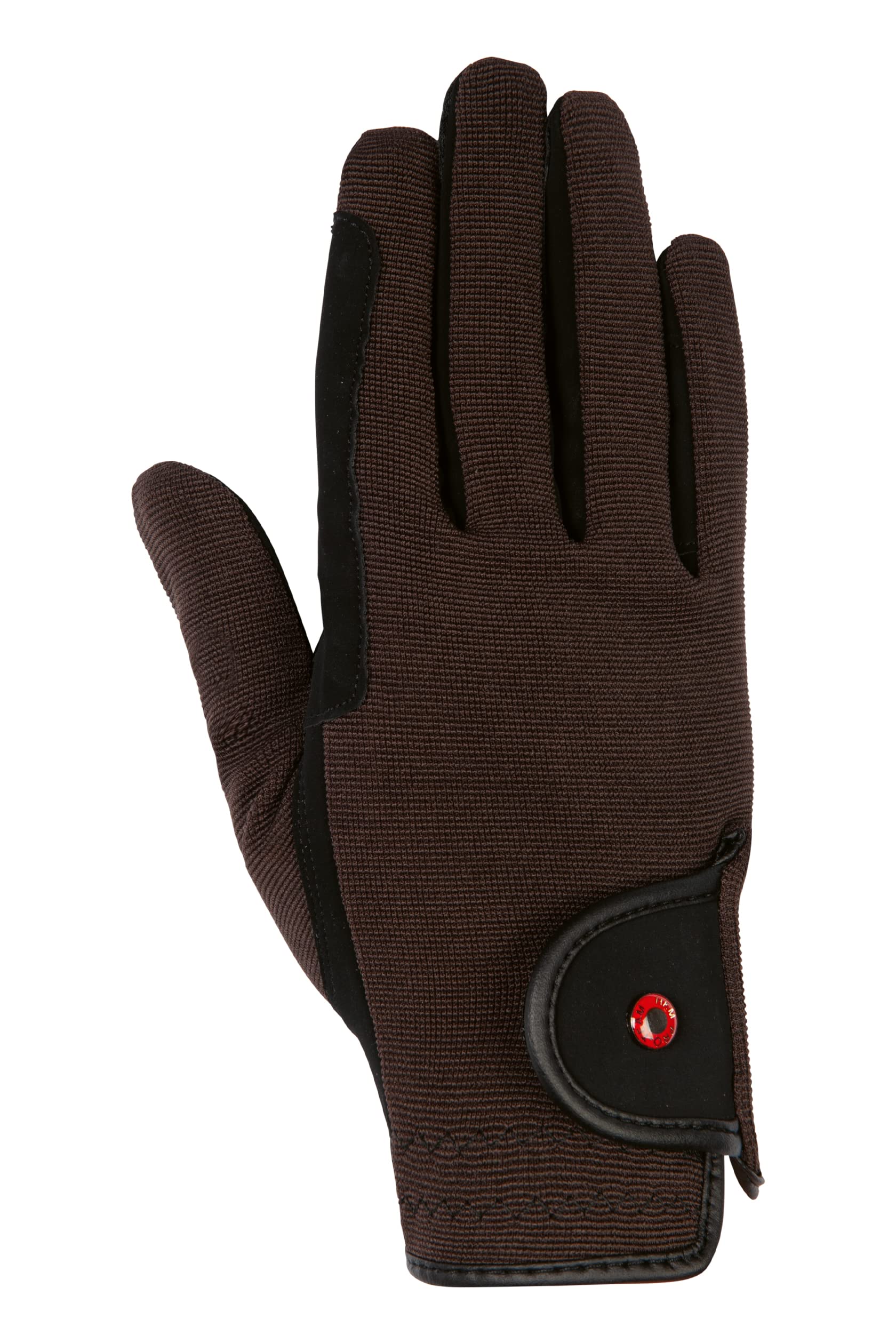 HKM Pro Team Riding gloves-6887 Riding gloves Black/Dark Grey M
