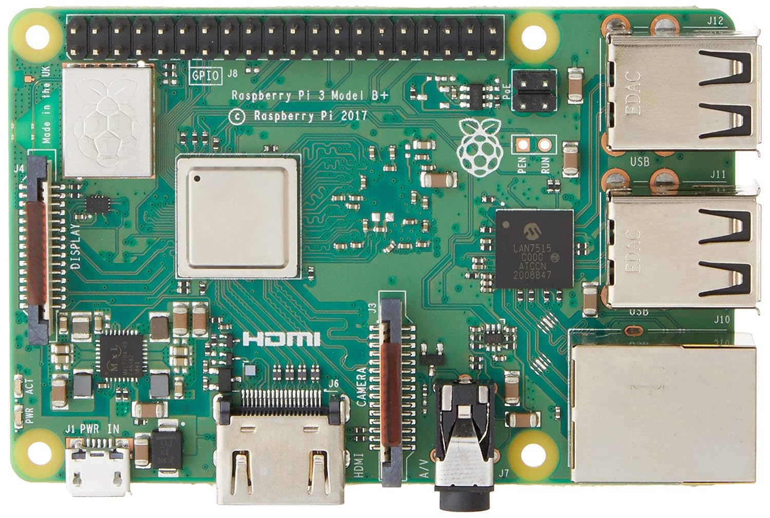 Amazon.in Buy Rs Components Raspberry Pi 3 B+ Motherboard Online at