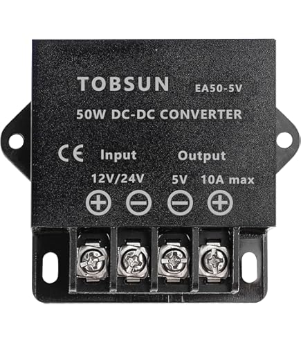 Amazon.com: BINZET DC 24V to 12V 5A 60W Converter Step Down