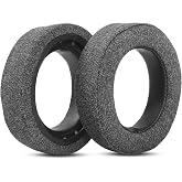 HS70 Pro Ear Pads Upgrade Fabric for Corsair HS70 HS60 Pro HS50 Earpads | Ear Cushions Replacement High Density Breathable Noise Isolation Foam - Gray