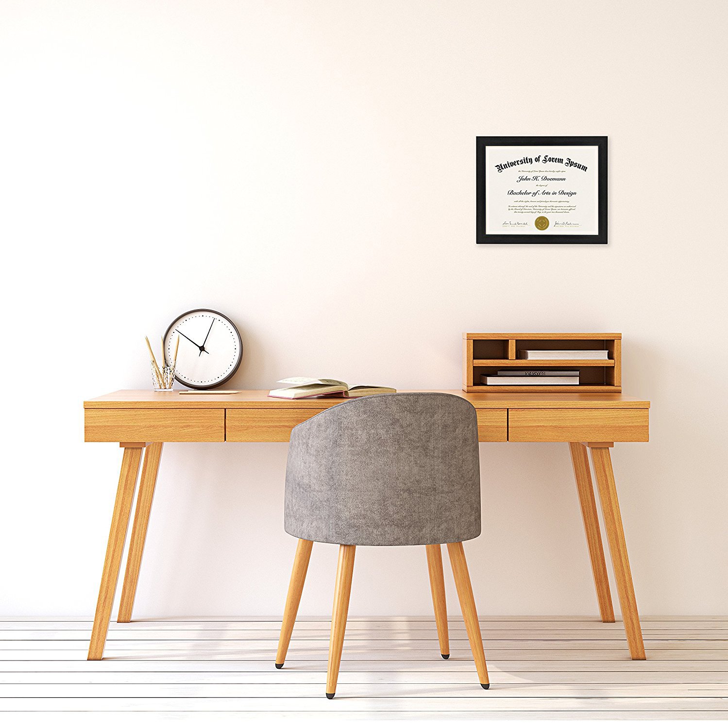 Americanflat Document Frame Made to Display Certificates 8.5x11