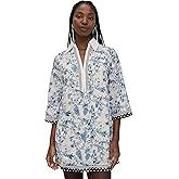 English Factory Women's Floral Embroidery Mini Dress