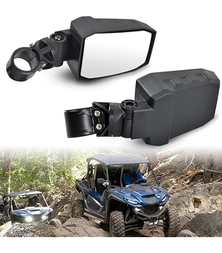 Amazon.com: SAUTVS Adjustable Folding Side Mirrors for Yamaha RMAX