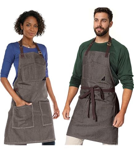 【未使用、美品】Crossback Apron 100%コットン hedley & bennett Crossback Apron - Crossback Chef Apron with