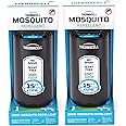 Thermacell Patio Shield Mosquito Repeller (2-Pack Bundle); Includes 24-Hour Refill & 6 Repellent Mats; Highly Effective Mosquito Repellent for Patio; Bug Spray Alternative