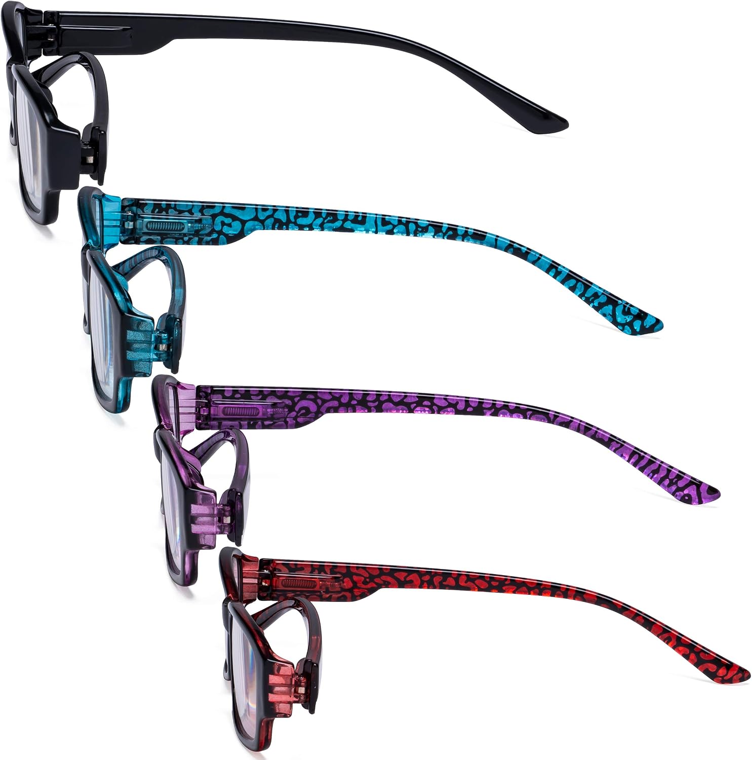 Eyekepper Reading Glasses - Stylish Reader Eyeglasses for Women Reading +2.25, 4 works Mix - Image 4