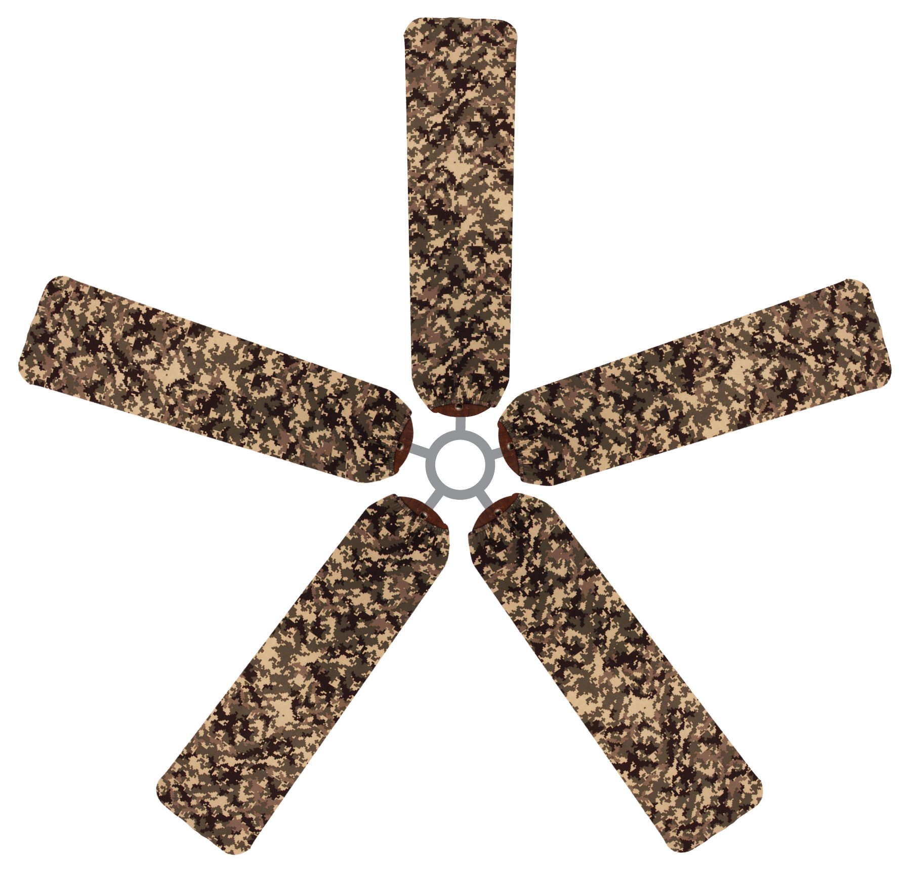 Fan Blade Designs Digital Camo Ceiling Fan Blade Covers WR Cracine