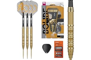 Target Darts Bolide Envy 01 90% Tungsten Swiss Point Steel Tip Dart Set, 25G | Pro Ultra No.6 Flights & Pro Grip EVO Shafts, 