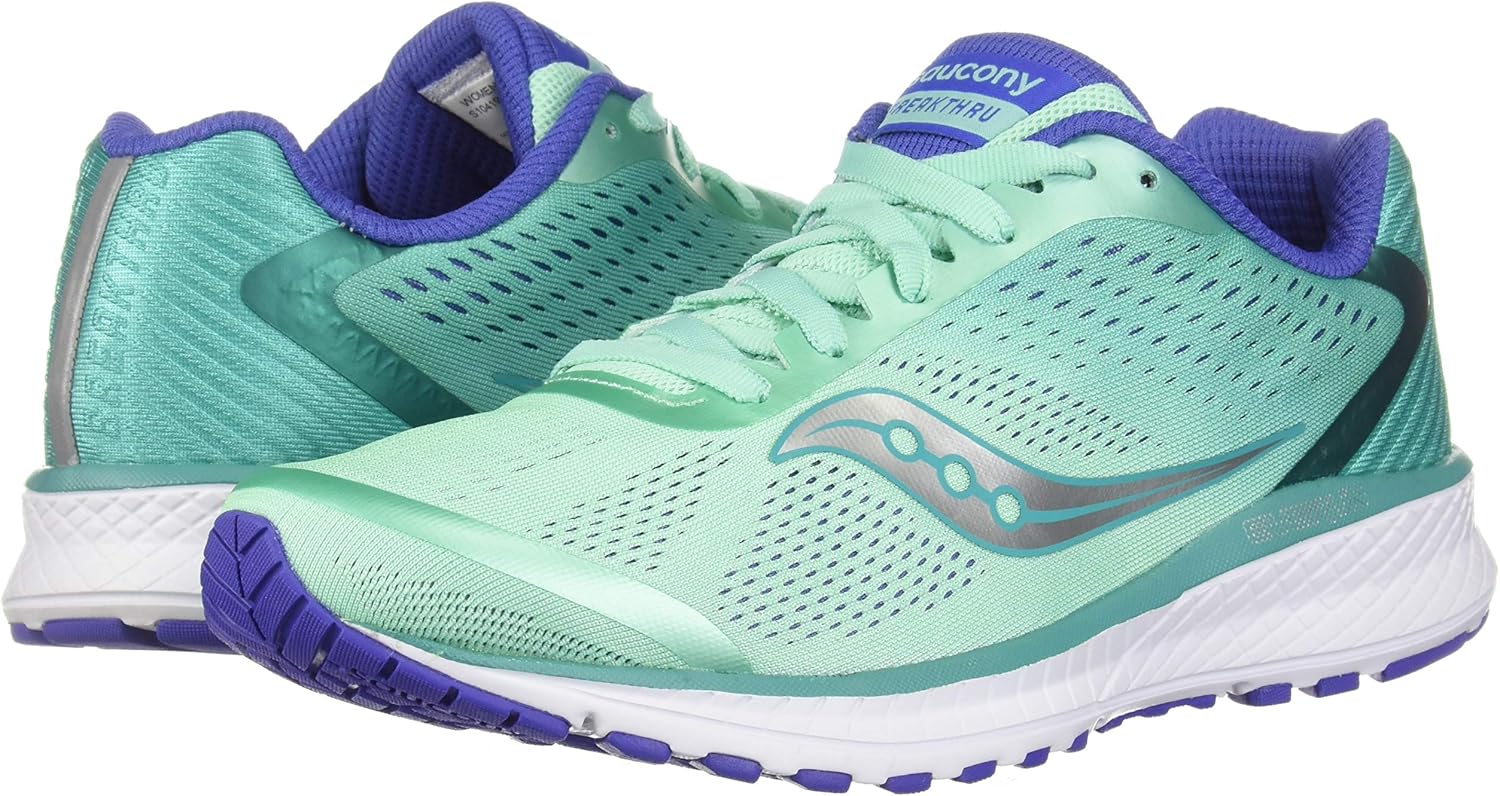saucony women's everun breakthru 4 running shoes