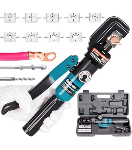 Amazon.com: Greenlee EK628LX11 6 Ton Crimper, Li-Ion, Standard
