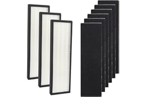 FLT4825 HEPA Replacement Filter B: Compatible with GermGuardian AC4300BPTCA, AC4825, AC4825DLX,AC4900CA, AC4850PT, CDAP4500WC