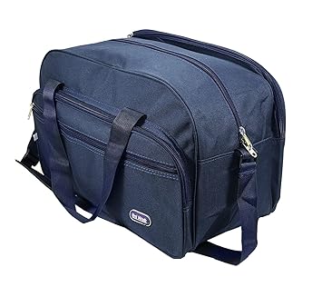SAISAN UniWalk Canvas Large/Duffel Bag/Travel Bag/Weekender Bag/Travelling Bag - MultiColor (Size :49 X 24 X 30Cm)