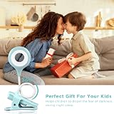 Akynite 3W Rechargeable Clip On Bed Lamp Type C 5 Colours 5 Brightness view 9
