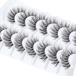 Wispy Lashes Natural Look False Eyelashes Mink