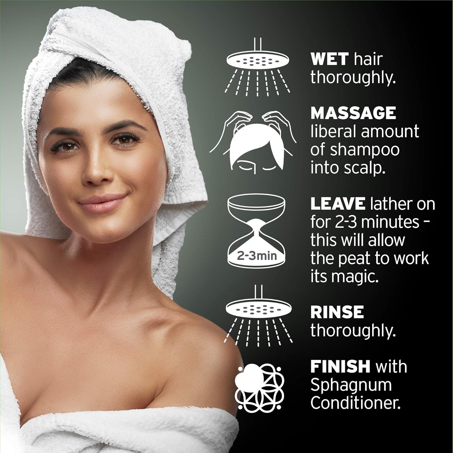 Hair Growth Shampoo and Conditioner - Natural Argan Oil with Peat Mud for Effective Hair Loss Treatment. : Beauty