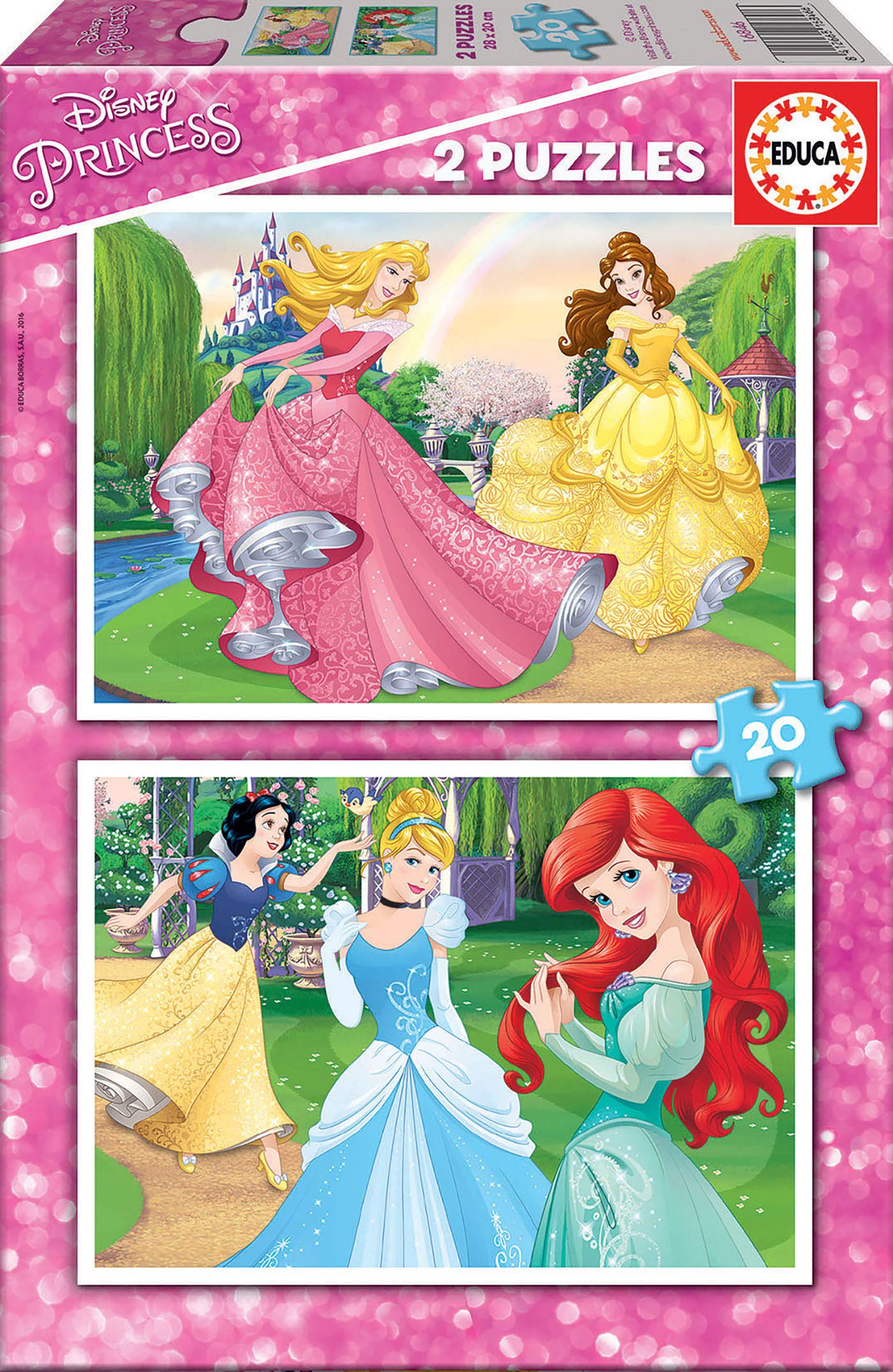 Educa "Disney Princess Puzzle (2 x 20-Piece)