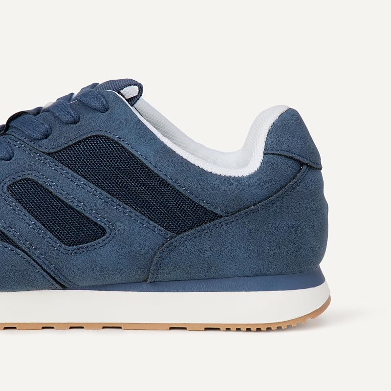 Sneakers con Lacci Unisex - Bambini e ragazzi, Blu Marino, 36 EU