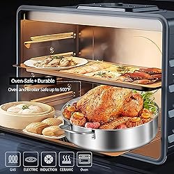 LOLYKITCH Whole Body Tri-Ply Stainless Steel 5.5 QT