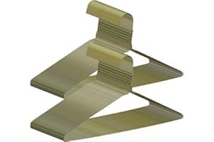 Yuntau 120 Pcs Wire Hangers Bulk Dry Cleaner Hangers 16" Caped Clothing Hangers Suit Hangers Strut Hangers for Dry Cleaners or Home (Classic)