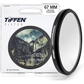 Tiffen 67mm CPL Circular Polarizing Filter Reduce Glare &amp; Reflections | Reveals Details Hidden by Glare, Improves Image Contrast, Increases Color Saturation, Deepens Blue skies, Enhances Clouds
