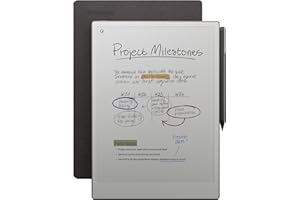 reMarkable Paper Pro Bundle – Mosaic Weave | Includes 11.8” reMarkable Paper Tablet, Marker Plus Pen with Eraser, and a Book 