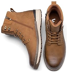 Vostey Boots for Men Comfortable Casual Chukka Mens