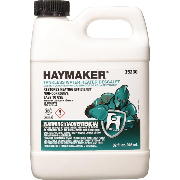 Hercules 35235 Haymaker Tankless Water Heater Descaler Kit with Pump and  Hoses, 32 oz., Water Heaters u0026 Parts - Amazon Canada